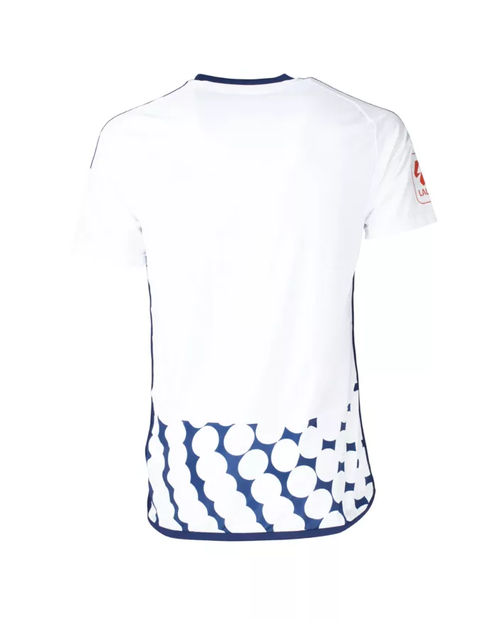 Camiseta oficial blanca trasera