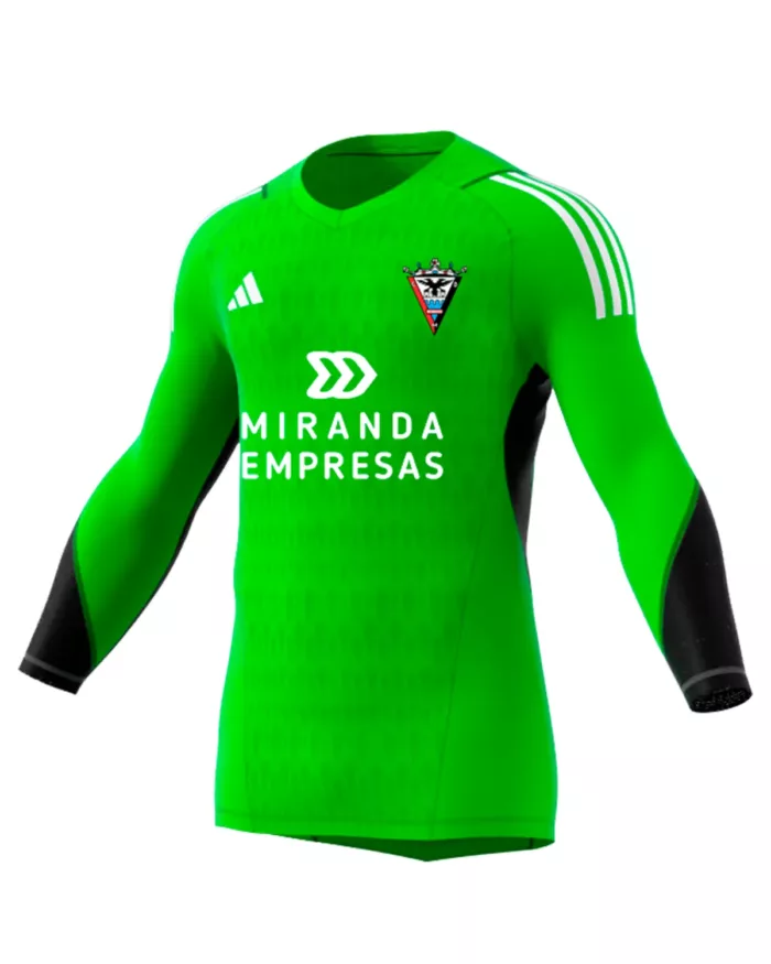 Camiseta oficial portero verde lateral