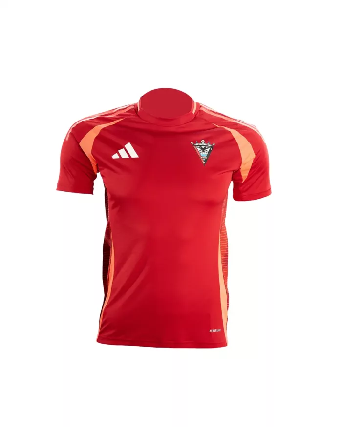 CAMISETA CALENTAMIENTO ADIDAS ROJA ADULTO 2024/2025