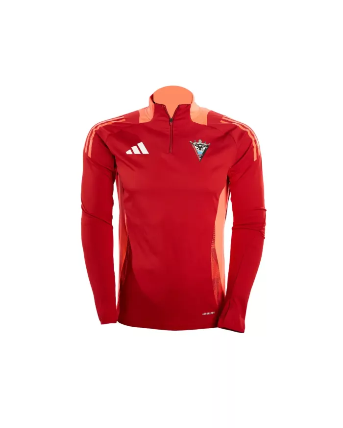 SUDADERA ENTRENO ADIDAS ROJA ADULTO 2024/2025