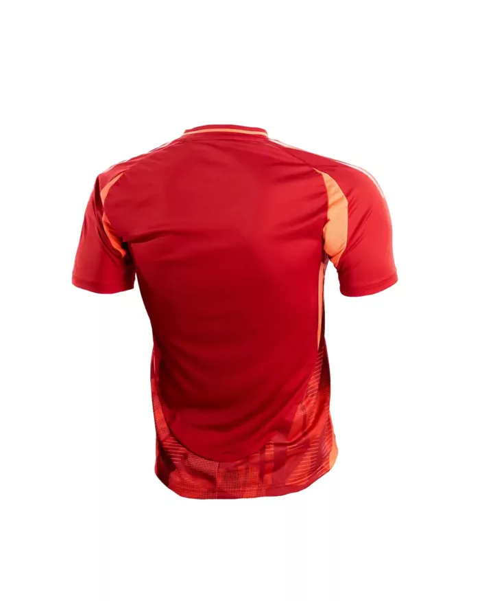 CAMISETA CALENTAMIENTO ADIDAS ROJA ADULTO 2024/2025 - Imagen 3