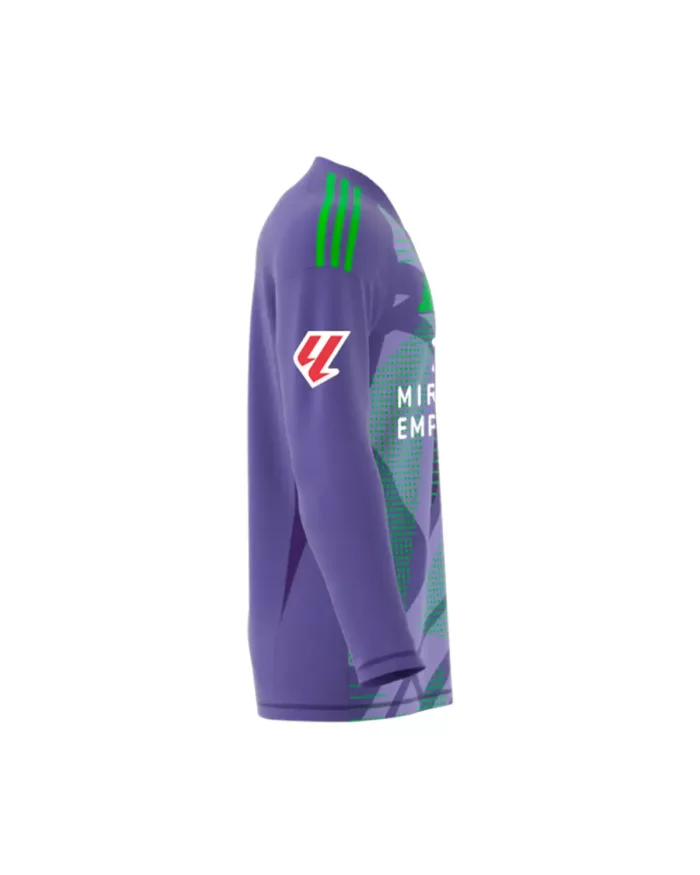 CAMISETA OFICIAL ADIDAS PORTERO MORADA 2024/2025 - Imagen 4