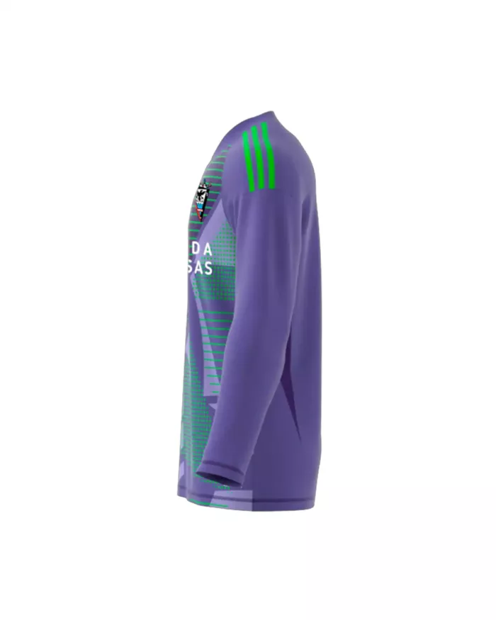 CAMISETA OFICIAL ADIDAS PORTERO MORADA 2024/2025 - Imagen 3