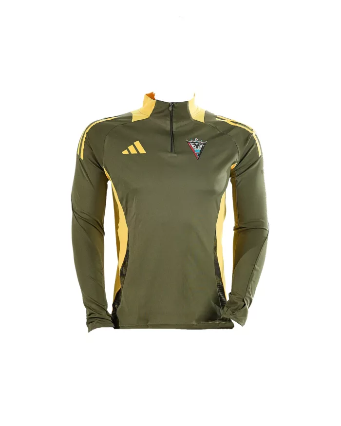 SUDADERA ENTRENO ADIDAS VERDE ADULTO 2024/2025