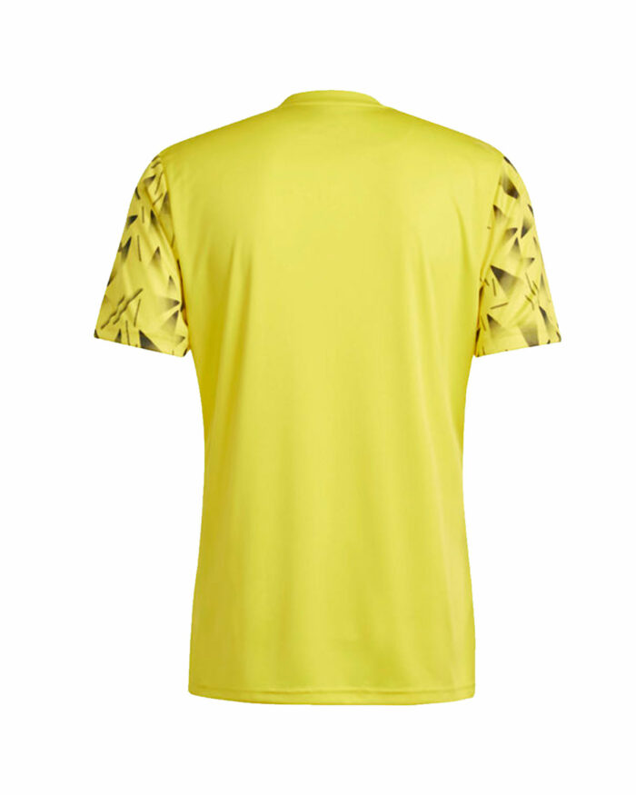 CAMISETA CALENTAMIENTO ADIDAS AMARILLA ADULTO 2025/2026 - Imagen 2
