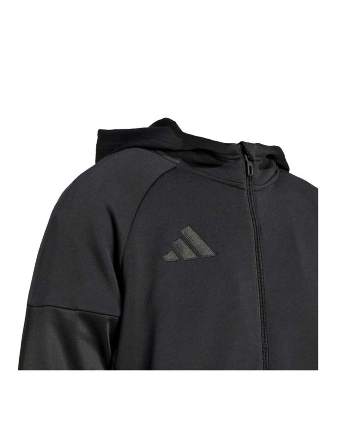 CHAQUETA CHANDAL NIÑO NEGRO 2025/2026 - Imagen 2